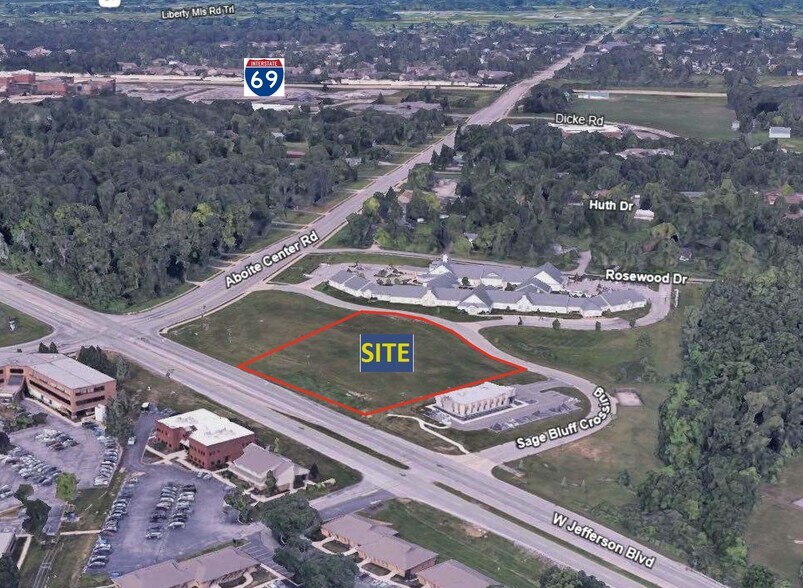 7324 W Jefferson Blvd, Fort Wayne, IN à vendre - Aérien - Image 2 de 4
