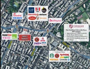 248-260 E Fordham Rd, Bronx, NY - AERIAL  map view - Image1