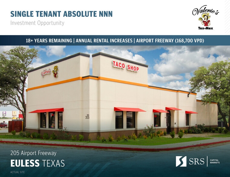 205 Airport Fwy, Euless, TX à vendre - Photo du bâtiment - Image 1 de 9