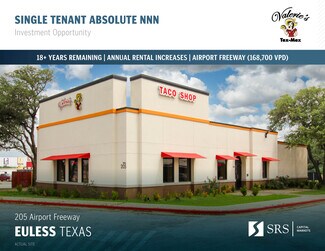 Plus de détails pour 205 Airport Fwy, Euless, TX - Commerce de détail à vendre