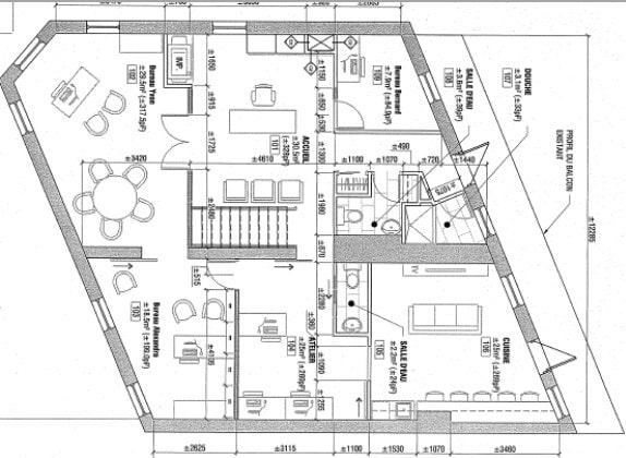 755-759 Rue De La Commune E, Montréal, QC for lease Floor Plan- Image 1 of 1