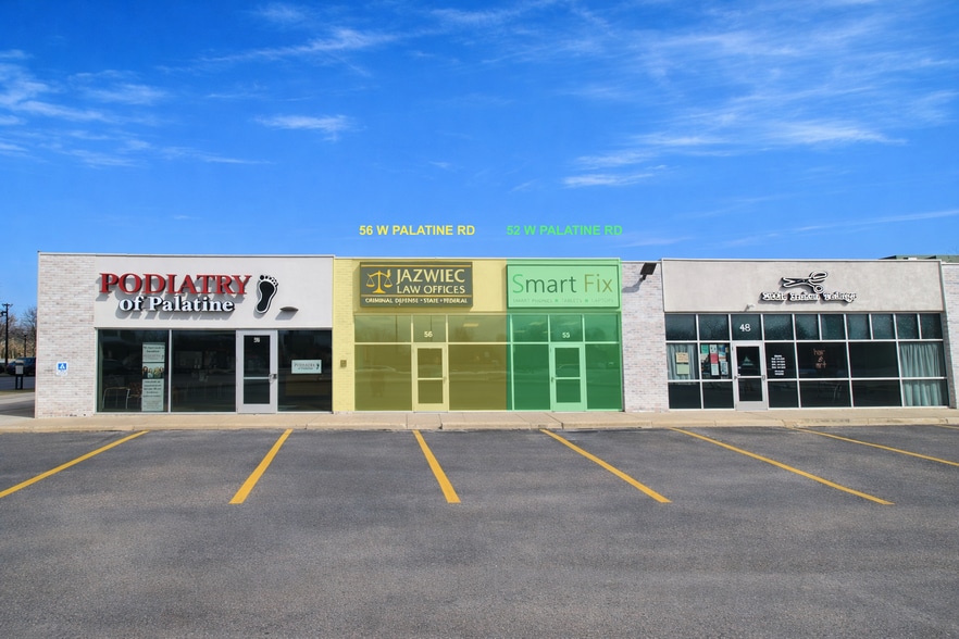 40-60 W Palatine Rd, Palatine, IL for lease - Primary Photo - Image 1 of 10