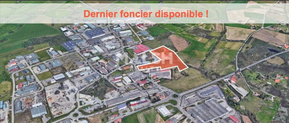 Terrain dans Saint-Laurent-d'Agny à vendre - Aérien - Image 2 de 6