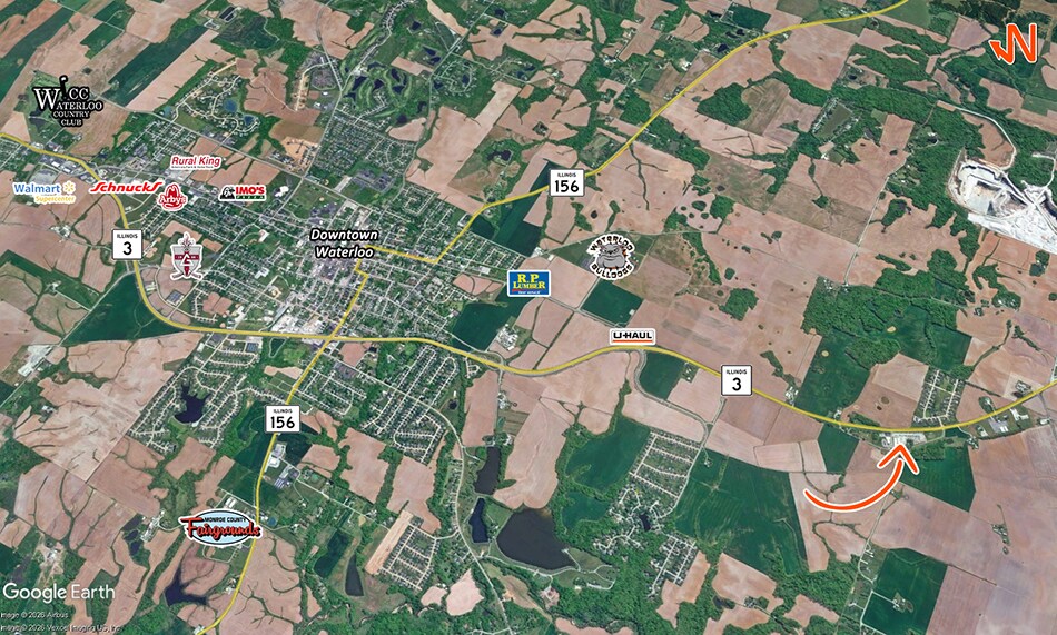 6469 State Route 3, Waterloo, IL à louer - Photo du bâtiment - Image 3 de 3