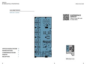 1220 19th St NW, Washington, DC à louer Plan d  tage- Image 1 de 2