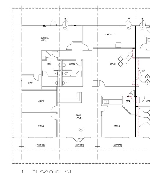 9610-9640 W Tropicana Ave, Las Vegas, NV for lease - Site Plan - Image 1 of 12