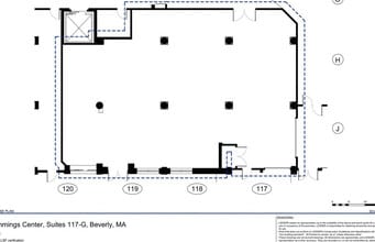 100 Cummings Ctr, Beverly, MA for lease Floor Plan- Image 1 of 1