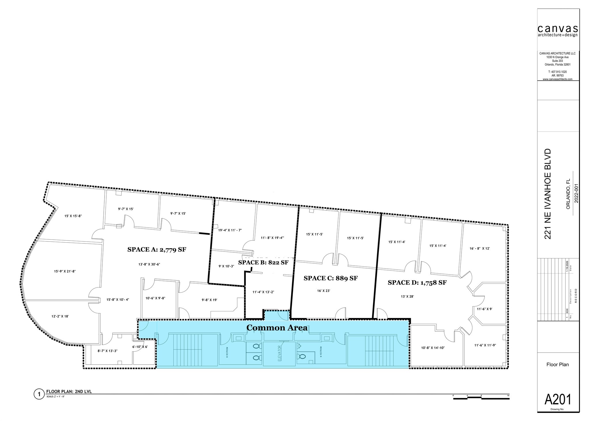 221 NE Ivanhoe Blvd, Orlando, FL for lease Site Plan- Image 1 of 1