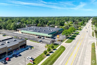 29905 7 Mile Rd, Livonia, MI - AERIAL  map view