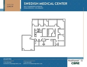 701 E Hampden Ave, Englewood, CO for lease Floor Plan- Image 1 of 1