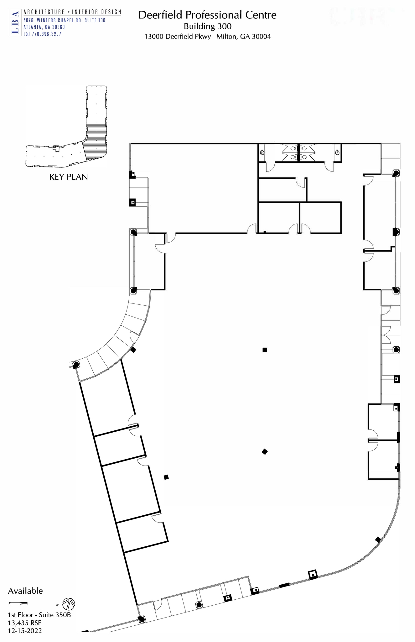 13000 Deerfield Pky, Alpharetta, GA for lease Floor Plan- Image 1 of 2