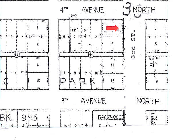 434 3rd St N, Jacksonville Beach, FL à vendre - Plan cadastral - Image 2 de 3