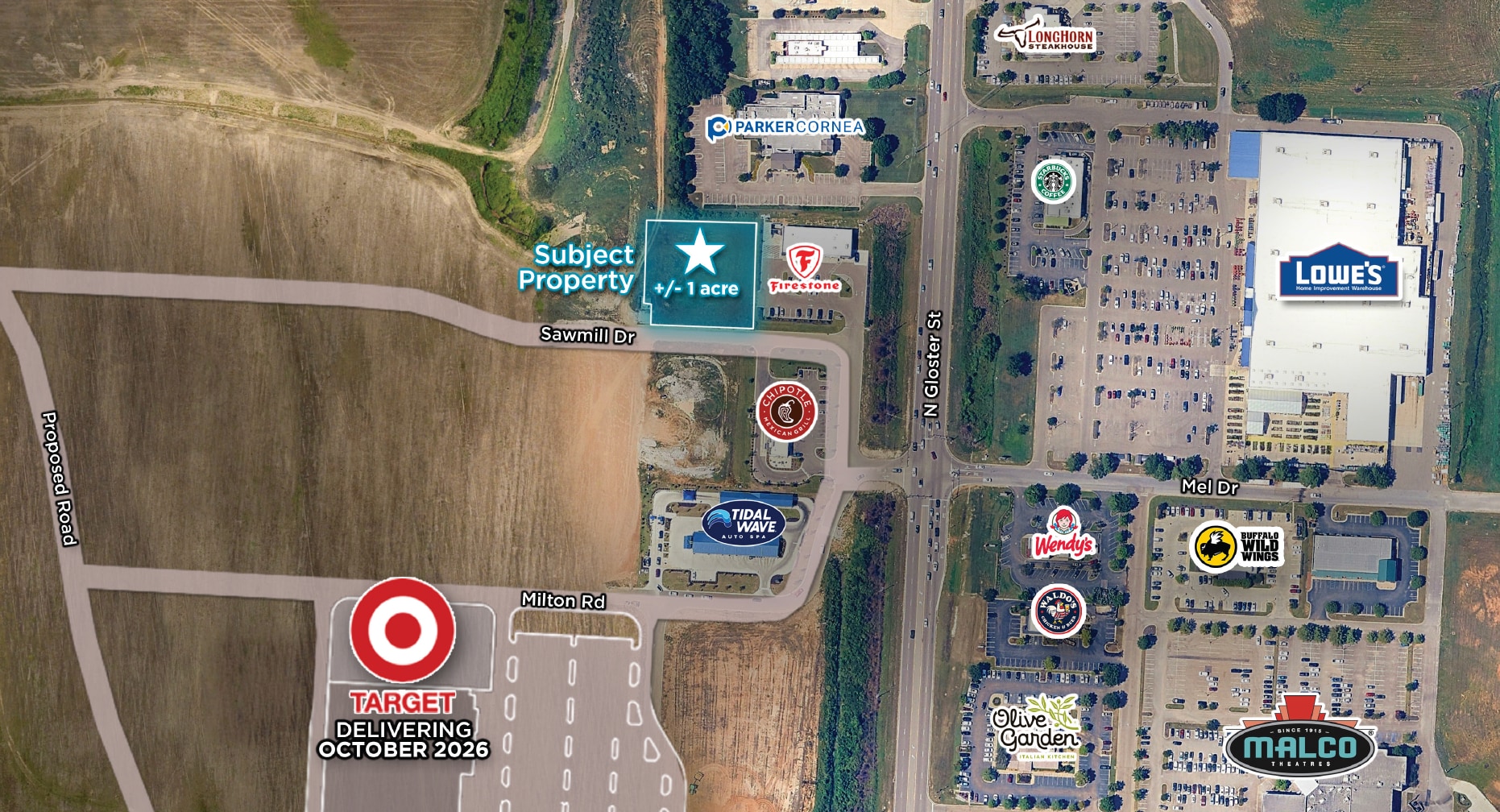 0 Sawmill Dr, Tupelo, MS for lease Building Photo- Image 1 of 3