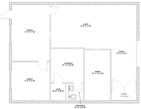 11126 Shady Trl, Dallas, TX à louer Plan d’étage- Image 1 de 1