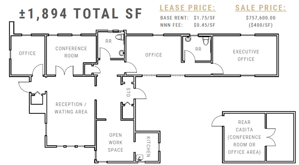 610 S 7th St, Las Vegas, NV for sale - Floor Plan - Image 3 of 8