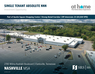 Plus de détails pour 2780 Wilma Rudolph Blvd, Clarksville, TN - Vente au détail à vendre