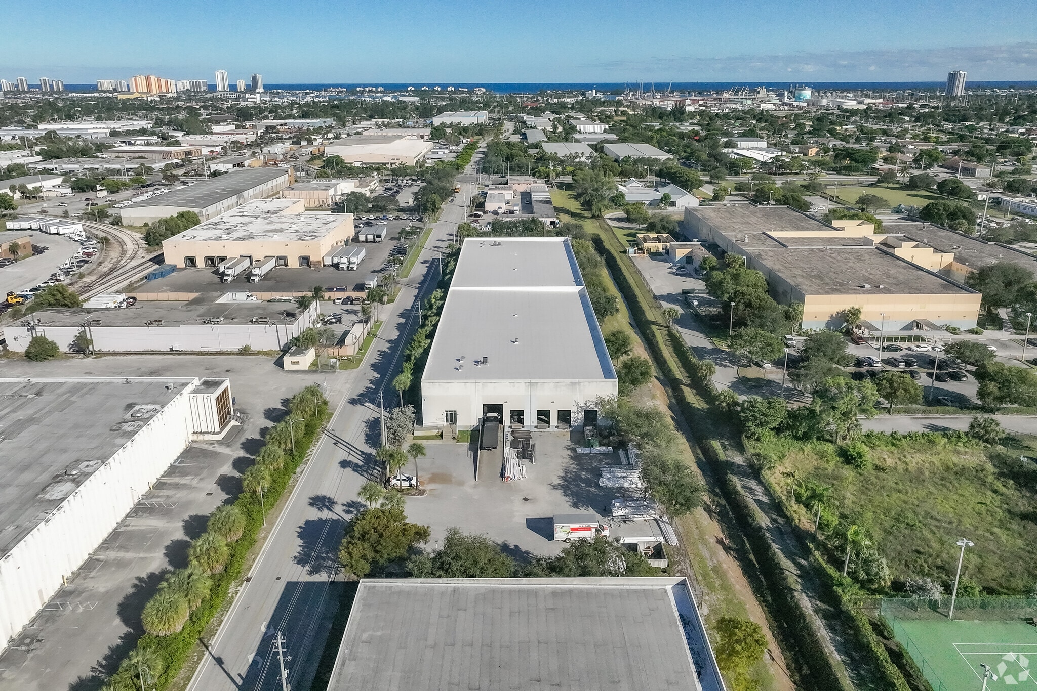 1301 W 13th St, Riviera Beach, FL for lease Aerial- Image 1 of 6