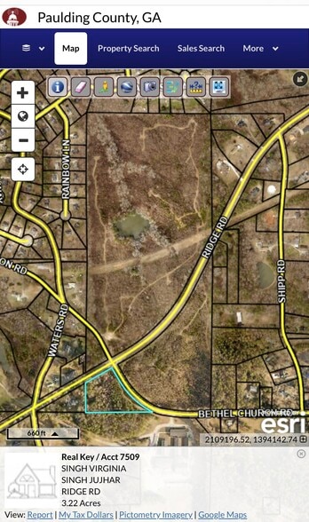 0 Ridge Rd, Hiram, GA for sale - Plat Map - Image 1 of 10
