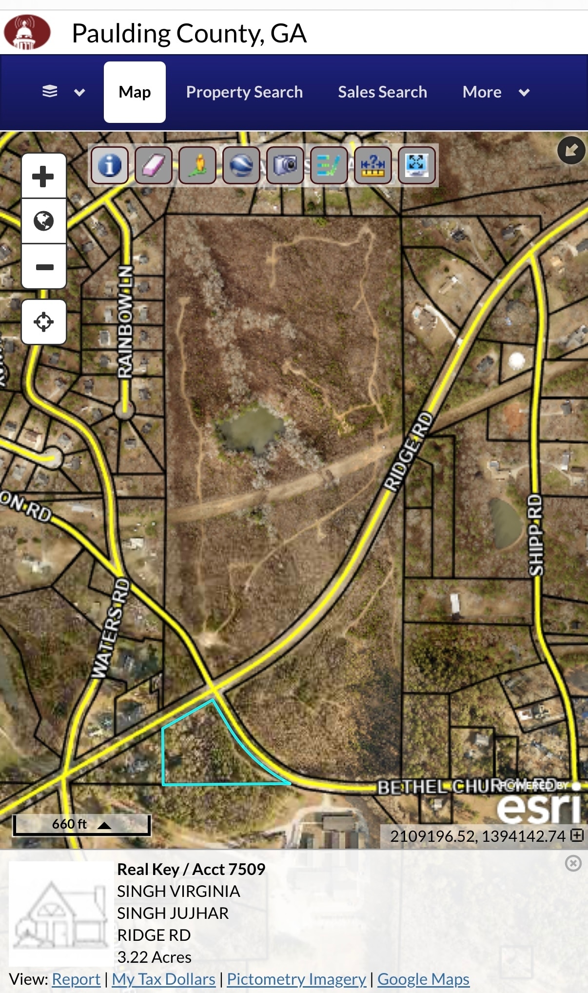 0 Ridge Rd, Hiram, GA for sale Plat Map- Image 1 of 11
