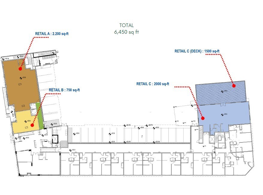 821 E Main St, Stamford, CT à louer Plan d  tage- Image 1 de 1