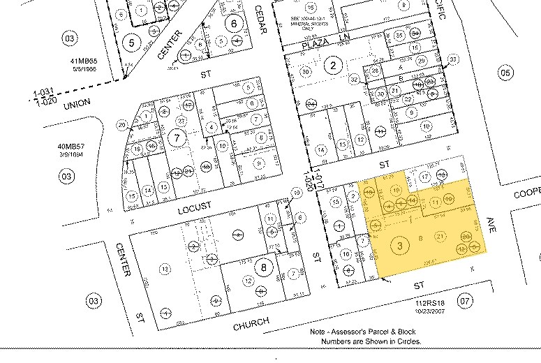 1401-1409 Pacific Ave, Santa Cruz, CA for lease Plat Map- Image 1 of 4