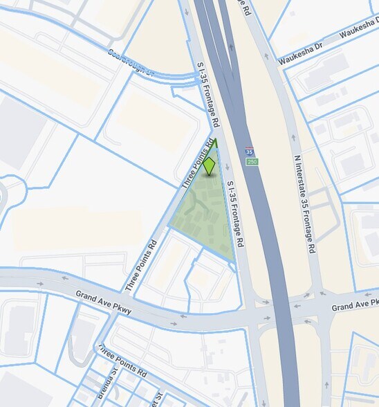 15996 N Interstate 35, Austin, TX for lease - Plat Map - Image 2 of 2