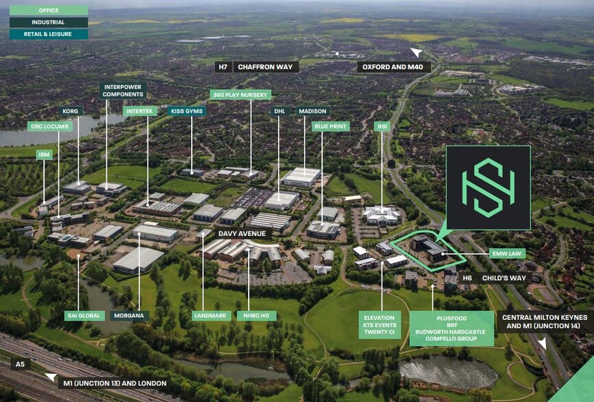 1 Seebeck Pl, Milton Keynes à louer - A rien - Image 2 de 2