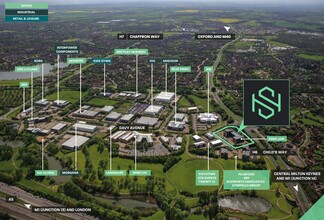 1 Seebeck Pl, Milton Keynes, BKM - Aérien  Vue de la carte