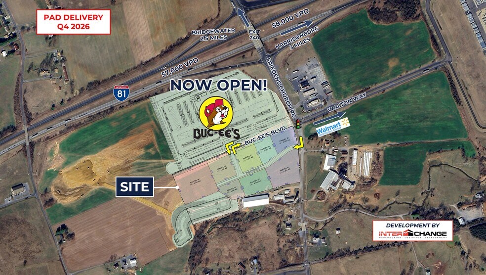 I-81 & Friedens Church Rd, Mount Crawford, VA à louer - Photo du bâtiment - Image 1 de 3