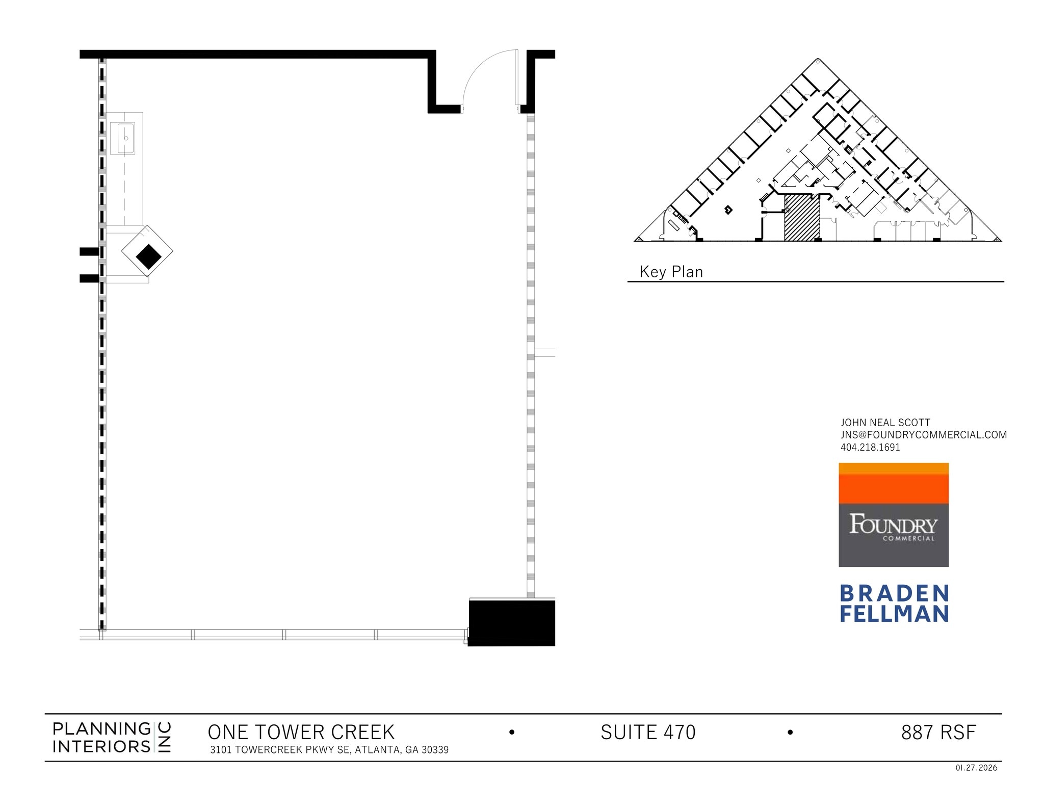 3101 Towercreek Pkwy SE, Atlanta, GA for lease Site Plan- Image 1 of 1