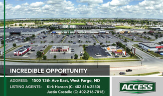 Plus de détails pour 1500 13th Ave E, West Fargo, ND - Local commercial à louer