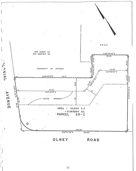 400 W Olney Rd, Norfolk, VA à louer - Plan cadastral - Image 3 de 4