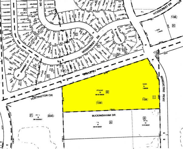 2785 Maple Ave, Lisle, IL à louer - Plan cadastral - Image 2 de 11