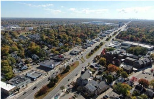 22134 Woodward Ave, Ferndale, MI for lease - Aerial - Image 3 of 10