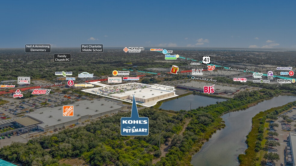 19530 Cochran Blvd, Port Charlotte, FL à vendre - Photo du bâtiment - Image 3 de 5