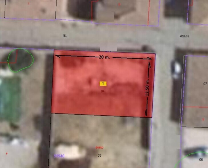 Terrain dans Lorca, Murcia à vendre - Plan de site - Image 2 de 5