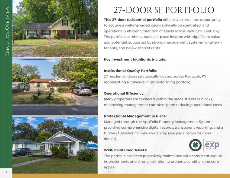 27-Door SF Portfolio, Paducah KY portefeuille de 1 propriétés à vendre sur LoopNet.ca - Photo du bâtiment - Image 2 de 14