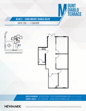 3470 Mt Diablo Blvd, Lafayette, CA for lease Floor Plan- Image 1 of 1