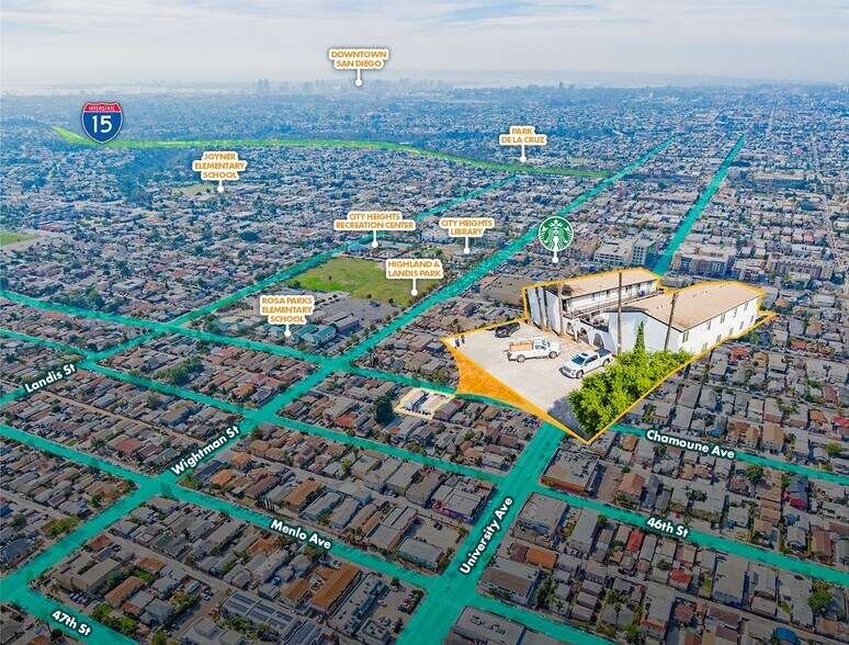 3845-3855 Chamoune Ave, San Diego, CA à vendre - Photo du bâtiment - Image 2 de 18