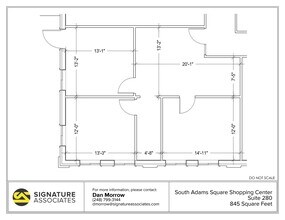 725 S Adams Rd, Birmingham, MI for lease Floor Plan- Image 1 of 1