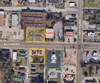 Plus de détails pour 159 E. E.H. Crump Blvd blvd, Memphis, TN - Terrain à vendre