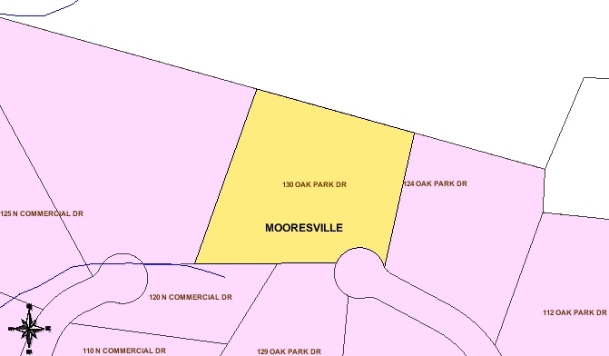 130 Oak Park Dr, Mooresville, NC for lease - Plat Map - Image 2 of 2