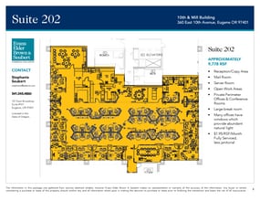 360 E 10th Ave, Eugene, OR for lease Interior Photo- Image 2 of 2
