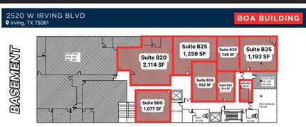 2520 W Irving Blvd, Irving, TX for sale Floor Plan- Image 1 of 1