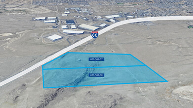 Interstate-80 & Nevada Pacific hwy, Fernley, NV - Aérien  Vue de la carte - Image1