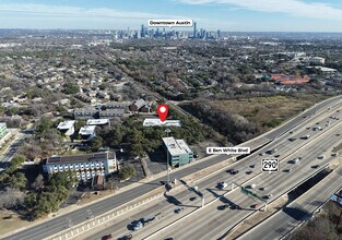4009 Banister Ln, Austin, TX - Aerial  map view