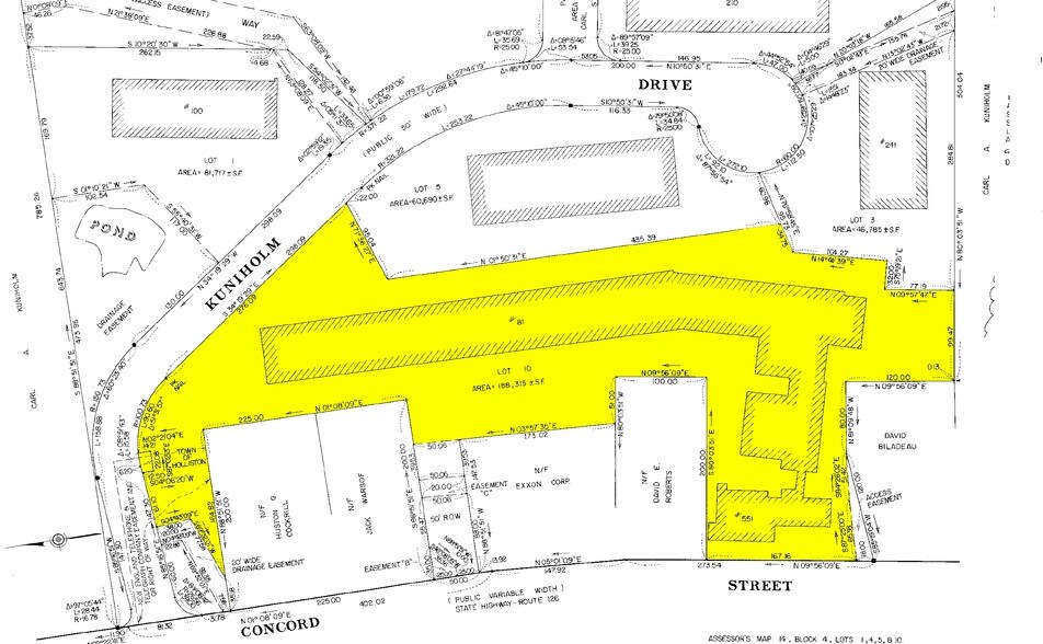 91 Kuniholm Dr, Holliston, MA à louer - Plan cadastral - Image 2 de 8