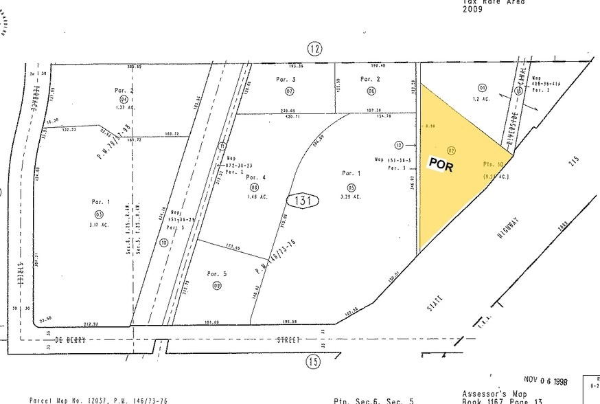 2233 La Crosse Ave, Colton, CA for lease - Plat Map - Image 2 of 4