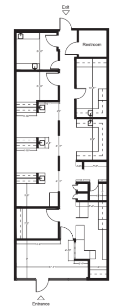 3301-3491 W Florida Ave, Hemet, CA à louer Plan d  tage- Image 1 de 1