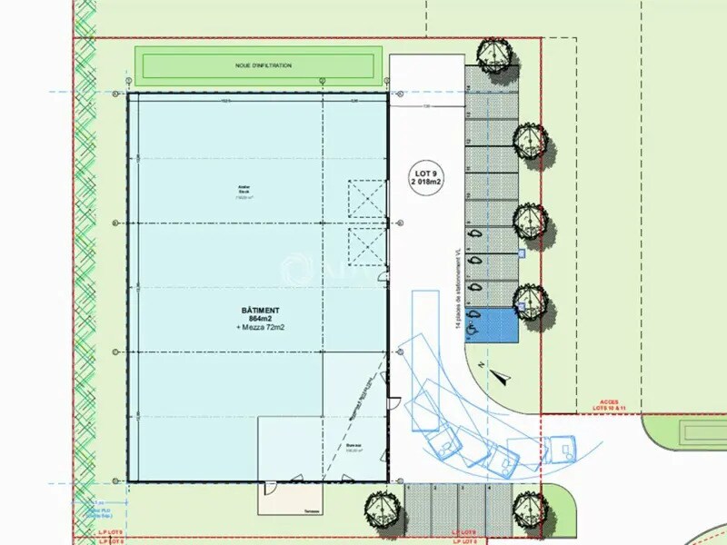 Flex in Geispolsheim for sale Site Plan- Image 1 of 2